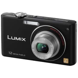 Kompaktkamera- Panasonic Lumix DMC-FX40 - Schwarz
