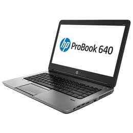 HP ProBook 640 G1 14" Core i3 2.4 GHz - SSD 1000 GB - 8GB AZERTY - Französisch