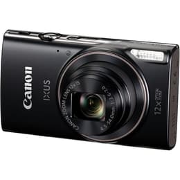 Kompakt - Canon IXUS 285 HS - Schwarz + Canon Zoom Lens 12xIS 4.5-54.0mm f/3.6-7.0