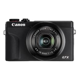 Kompakt Kamera Powershoot G7X Mark III - Schwarz + Canon Zoom Lens 4.2X IS f/1.8-2.8