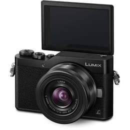 Hybrid-Kamera - Panasonic Lumix DC-GX800 Schwarz + Objektivö Panasonic Lumix G Vario 12-32mm f/3.5-5.6 + 35-100mm f/4.0-5.6