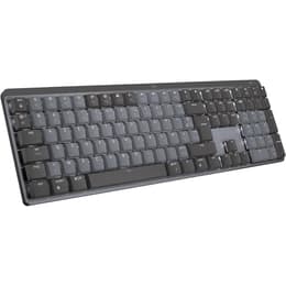 Logitech Tastatur AZERTY Französisch Wireless mit Hintergrundbeleuchtung MX mechanical