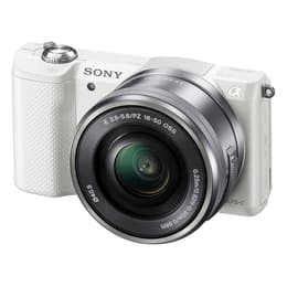 Alpha A5000 - Weiß + Sony Sony E PZ 16-50mm f/3.5-5.6 OSS f/3.5-5.6