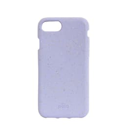 Hülle iPhone SE (2022/2020)/8/7/6/6S - Natürliches Material - Lavendel