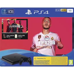 PlayStation 4 Slim 1000GB - Schwarz + FIFA 20