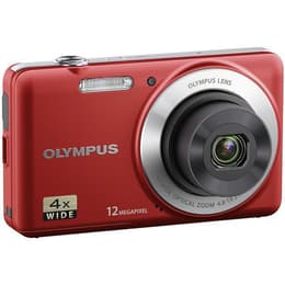 Kompakt Kamera VG-110 - Rot + Olympus Olympus Wide Optical Zoom 27-108mm f/2.9-6.5 f/2.9-6.5