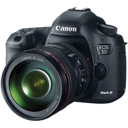 Spiegelreflexkamera EOS 5D Mark III - Schwarz + Canon EF 24-105mm f/4L IS USM f/4