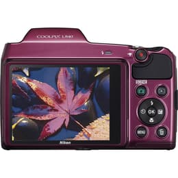 Andere Coolpix L840 - Violett + Nikon Nikkor Optical Zoom ED VR 4.0-152 mm f/3.0-6.5 f/3.0-6.5