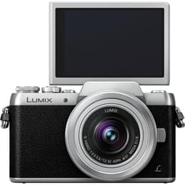 Lumix G DMC-GF7 - Silber/Schwarz + Panasonic Lumix G.Vario 12-32mm f/3.5-5.6 ASPH MEGA OIS f/3.5-5.6