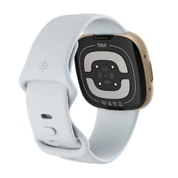 Smartwatch Fitbit GPS Sense 2, Blue Mist/Soft Gold -