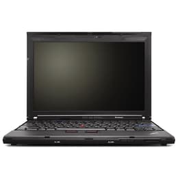 Lenovo ThinkPad X200 12" Core 2 1.6 GHz - SSD 120 GB - 4GB AZERTY - Französisch