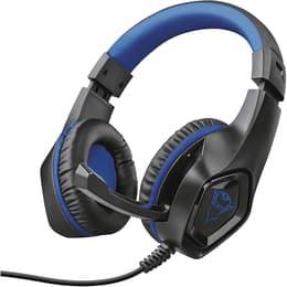 Trust GXT 404B Rana Gaming Headset Kopfhörer gaming verdrahtet mit Mikrofon - Schwarz/Blau