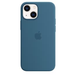 Apple-Silikon Case iPhone 13 Mini - Magsafe - Silikon Blau