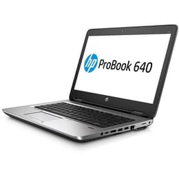 HP ProBook 640 G2 14" Core i5 2.4 GHz - SSD 256 GB - 8GB QWERTY - Englisch