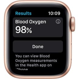 Apple Watch Series 6 (2020) GPS 40 mm - Aluminium Roségold - Sportarmband Rosé