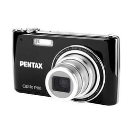 Kompakt Kamera Optio P80 - Schwarz + Pentax SMC Pentax Lens 4,9-19,6mm f/2,6-5,8 f/2,6-5,8