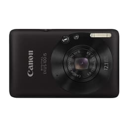 Kompaktkamera - Canon Digital IXUS 100 IS - Schwarz