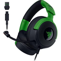 Razer Kraken V4 X Minecraft Edition Kopfhörer Noise cancelling gaming mit kabel mit Mikrofon - Schwarz