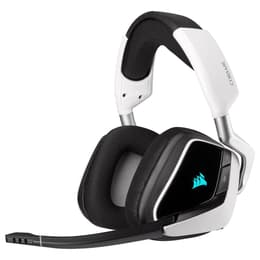 Corsair Void RGB Elite Wireless Kopfhörer Noise cancelling gaming wireless mit Mikrofon - Weiß
