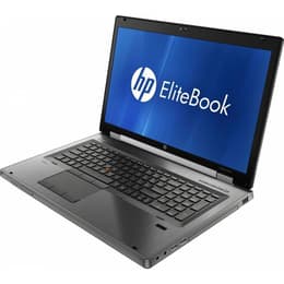 HP EliteBook 8760W 17" Core i5 2.6 GHz - SSD 240 GB + HDD 500 GB - 16GB QWERTY - Englisch