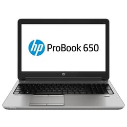 HP ProBook 650 G1 15" Core i5 2.5 GHz - SSD 32 GB - 16GB AZERTY - Französisch