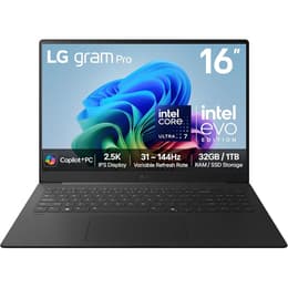 LG Gram Pro 16Z90TS 16" Core Ultra 7 2 GHz - SSD 1 TB - 32GB QWERTY - Englisch