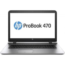 HP ProBook 470 G3 17" Core i3 2.3 GHz - SSD 128 GB + HDD 500 GB - 4GB AZERTY - Französisch