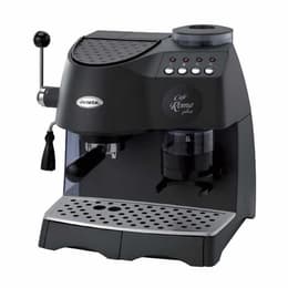 Kaffeemaschine mit Mühle Nespresso kompatibel Ariete Café Roma Plus 1.5L - Schwarz