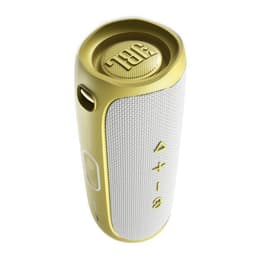 Lautsprecher Bluetooth JBL Flip 5 Tomorrowland Edition - Weiß/Gold