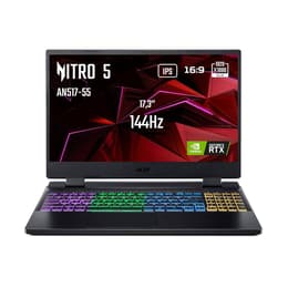 Acer Nitro 5 AN517-55-71KE 17" Core i7 2.3 GHz - SSD 512 GB - 16GB - Nvidia GeForce RTX 4050 AZERTY - Französisch