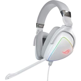 Asus ROG Delta White Edition Kopfhörer gaming verdrahtet mit Mikrofon - Weiß