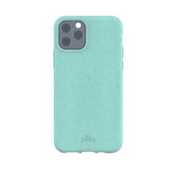 Hülle iPhone 11 Pro - Natürliches Material - Meeresblau