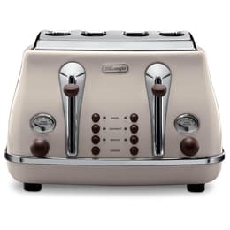 Toaster De'Longhi CTOV4003BG 4 Schlitze - Beige