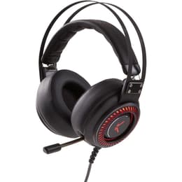 Skillkorp SKP H21 Kopfhörer Noise cancelling gaming mit kabel mit Mikrofon - Schwarz