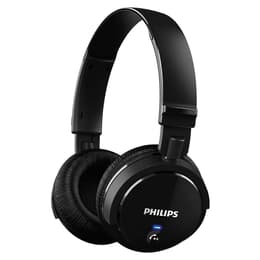 Philips SHB5600 Kopfhörer kabellos mit Mikrofon - Schwarz