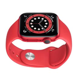 Apple Watch Series 6 (2020) GPS 40 mm - Aluminium Rot - Sportarmband Rot