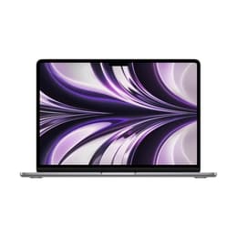 MacBook Air 13.3" (2022) - Apple M2 mit 8‑Core CPU und 8-core GPU - 8GB RAM - SSD 256GB - AZERTY - Französisch