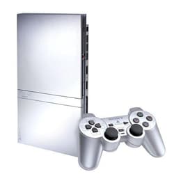 PlayStation 2 Slim - Silber
