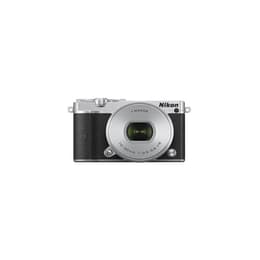 Hybrid - Nikon 1 J5 Schwarz/Grau Objektiv Nikon Nikkor 10-30mm f/3.5-5.6 VR