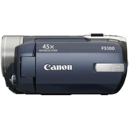 Canon FS100 Camcorder USB 2.0 Hi Speed - Blau/Silber