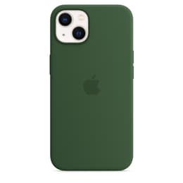 Hülle iPhone 13 - Silikon - Grün
