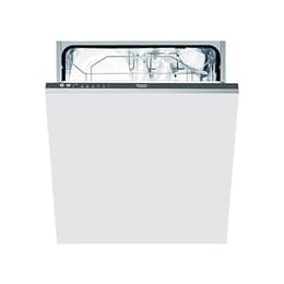 Vollständig integrierte Geschirrspülmaschine 59.5 cm Hotpoint Ariston LFT116A - 10 bis 12 Gedecke