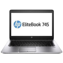 HP EliteBook 745 G2 14" A8 1.9 GHz - SSD 128 GB - 8GB AZERTY - Französisch