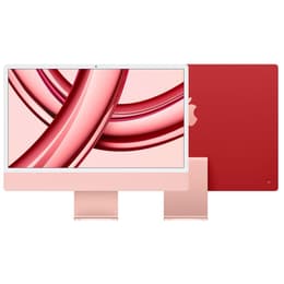 iMac 24" (2023) Apple M3 mit 8‑Core CPU 8-core GPU - 256 GB SSD - 16 GB QWERTZ - Deutsch Standardglas