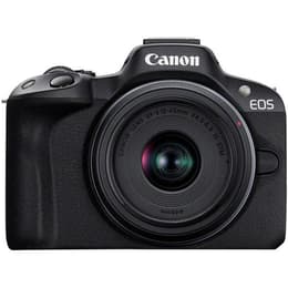 DSLR EOS R50 - Schwarz + Canon RF-S 18-45mm f/4.5-6.3 IS STM f/4.5-6.3