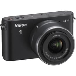 Hybrid - Nikon 1 J2 - Schwarz + 10-30 mm Nikkor Objektiv