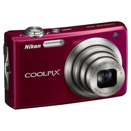 Kompakt - Nikon Coolpix S230 Rosa Objektiv Nikon Nikkor 3X Optical Zoom 35-105mm f/3.1-5.9