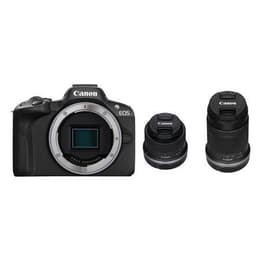 Spiegelreflex Canon EOS R50+ RF-S 18-45mm + RF-S 55-210mm f/5-7.1 IS STM - Schwarz + Canon RF-S IS STM f/5-7.1