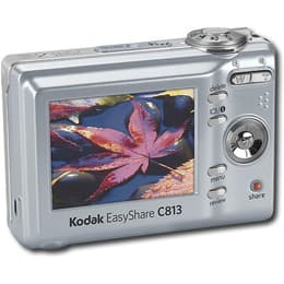 Kompakt Kamera EasyShare C813 - Grau + Kodak AF 3X Optical Aspheric Lens f/3.1-5.6