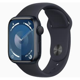 Apple Watch (Series 9) 2023 GPS 45 mm - Aluminium Schwarz - Solo Loop Schwarz